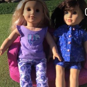 American Girl Doll Night Time Set